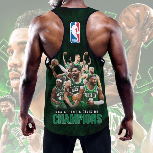 Boston Celtics Y-Back Muscle Tank Top - MAITM 6801