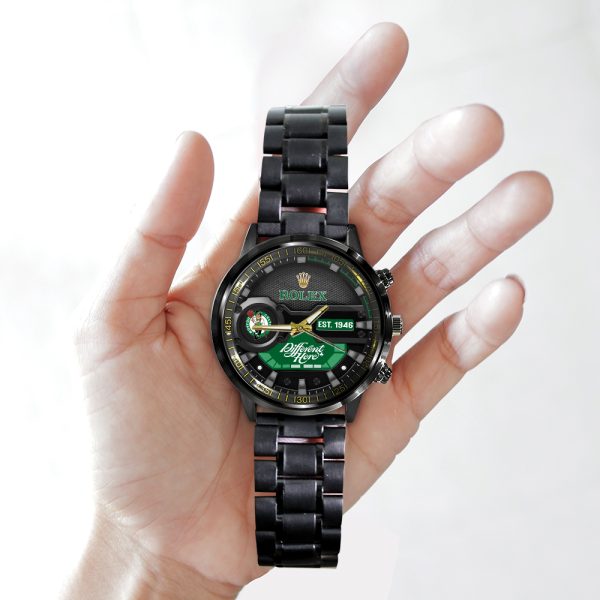 Boston Celtics x Rolex Black Stainless Steel Watch - MAITM 6879