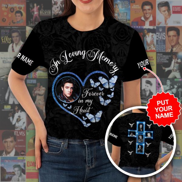 Personalized Elvis Presley 3D Apparel - HUANNM 4656