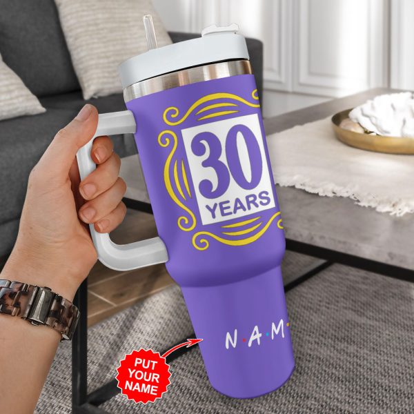 Personalized Friends 40oz Stanley Tumbler - MAITM 6756