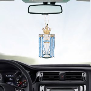 Manchester City Custom Shape 1-sided Acrylic Car Ornament - MAITM 6800