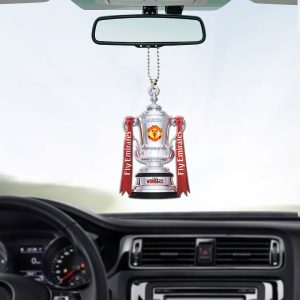 Manchester United Custom Shape 1-sided Acrylic Car Ornament - MAITM 6861