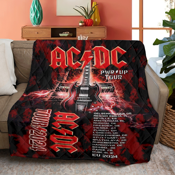 AC/DC Quilt Blanket - HUANNM 5013