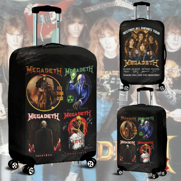 Megadeth Band Luggage Cover - HUANNM 4902