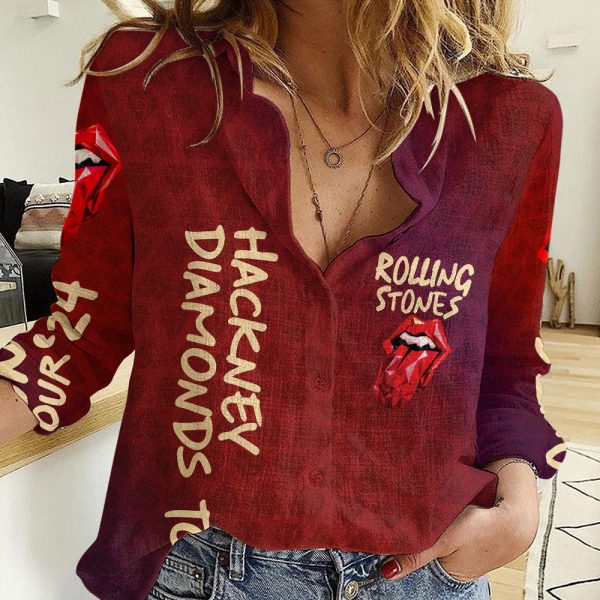 The Rolling Stones 3D Linen Shirt - MAITM 6634