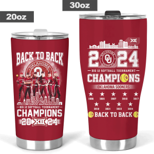 Oklahoma Sooners Women’s Softball Tumbler Cup - HUANNM 5088