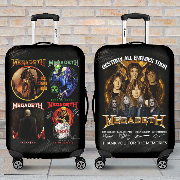 Megadeth Band Luggage Cover - HUANNM 4902