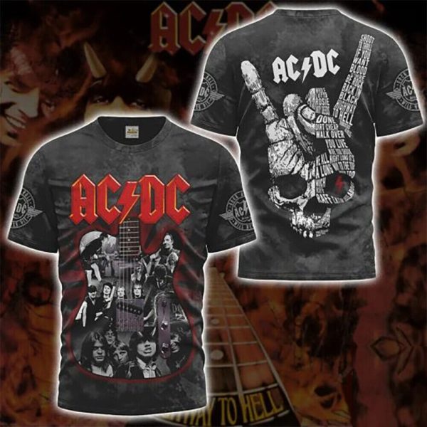 AC/DC 3D T-Shirt - HUANNM 482