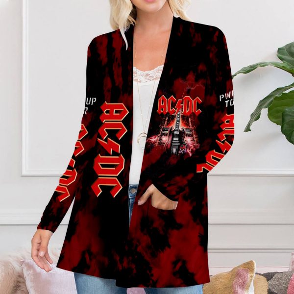 AC/DC Women’s Patch Pocket Cardigan – HUANNM 5013.1