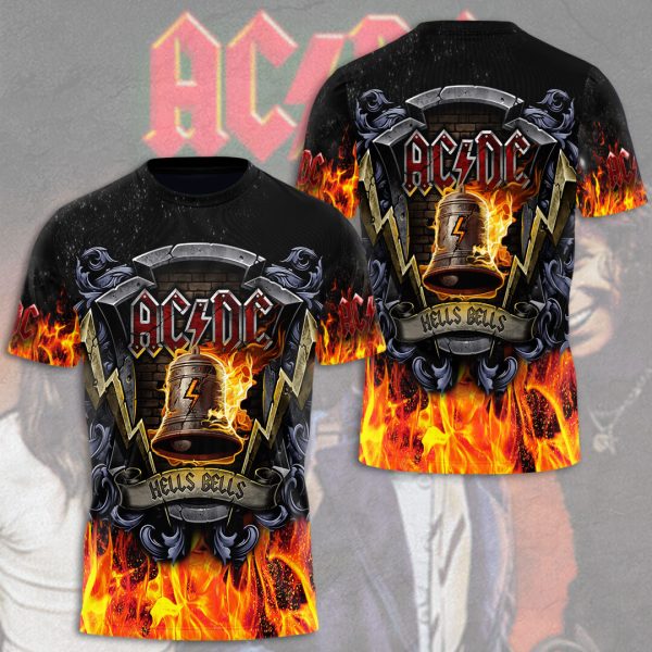 AC/DC 3D T-Shirt - HUANNM 625