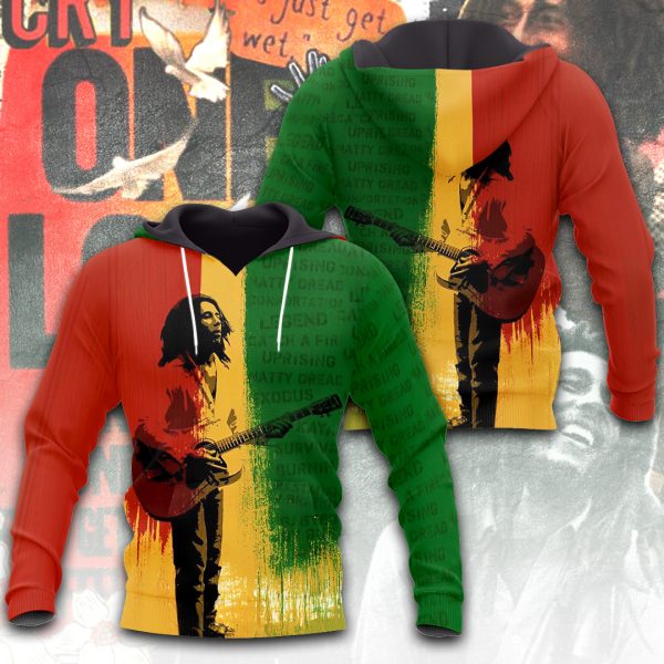 Bob Marley 3D Apparel - ANHNV 4368