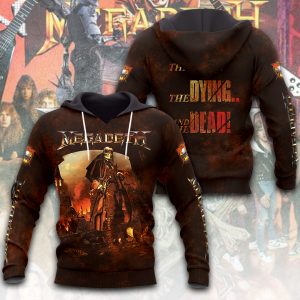 Megadeth Band 3D Apparel - ANHNV 4379