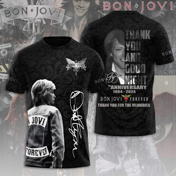 Bon Jovi 3D Apparel - ANHNV 4420