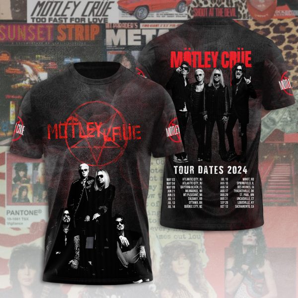 Mötley Crüe 3D Apparel - ANHNV 4422