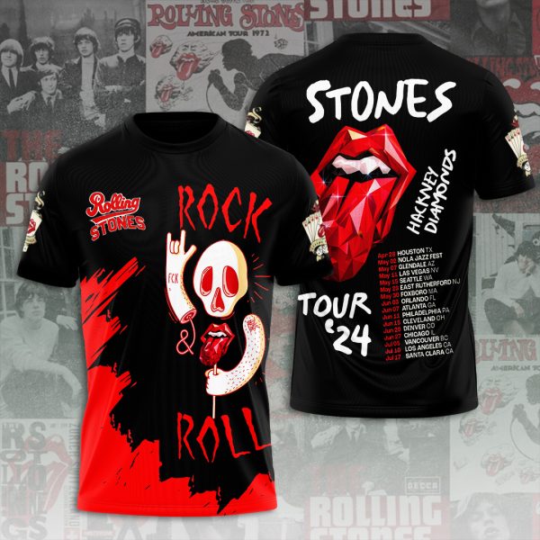 The Rolling Stones 3D Apparel - ANHNV 4433