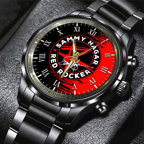 Sammy Hagar Black Stainless Steel Watch - ANHNV 4466