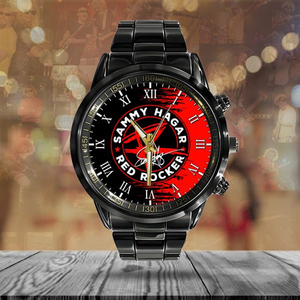 Sammy Hagar Black Stainless Steel Watch - ANHNV 4466