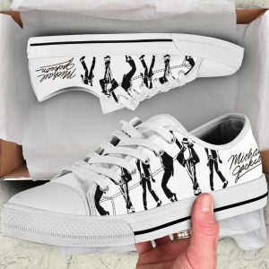 Michael Jackson Low Top Canvas Shoes - ANHNV 4514