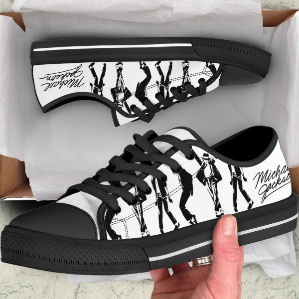 Michael Jackson Low Top Canvas Shoes - ANHNV 4514