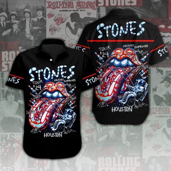 The Rolling Stones Short Sleeve Dress Shirt - ANHNV 4521