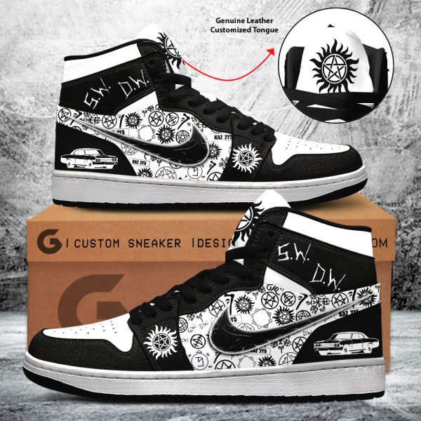 Supernatural AJ 1 Sneaker - ANHNV 4552