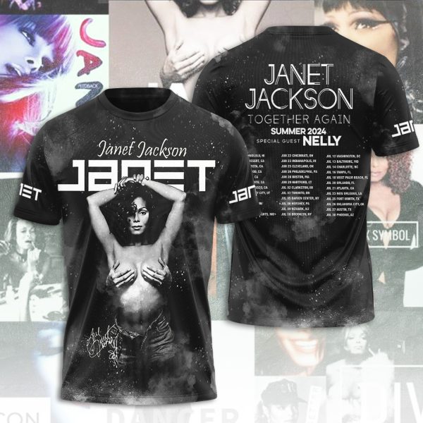 Janet Jackson 3D Apparel - ANHNV 4555