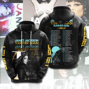 Janet Jackson 3D Apparel - ANHNV 4557