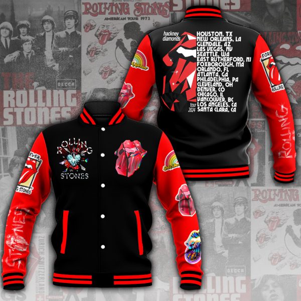 The Rolling Stones Varsity Jacket - ANHNV 4557