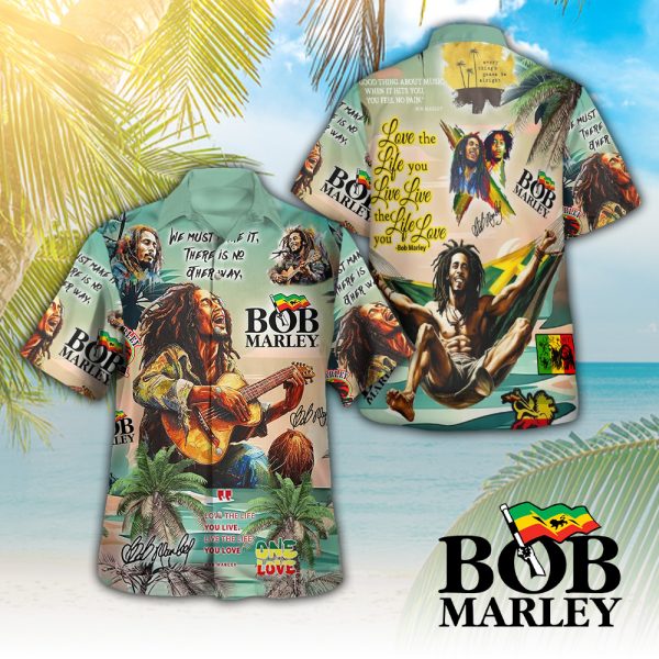 Bob Marley 3D Hawaii Shirt - ANHNV 4598