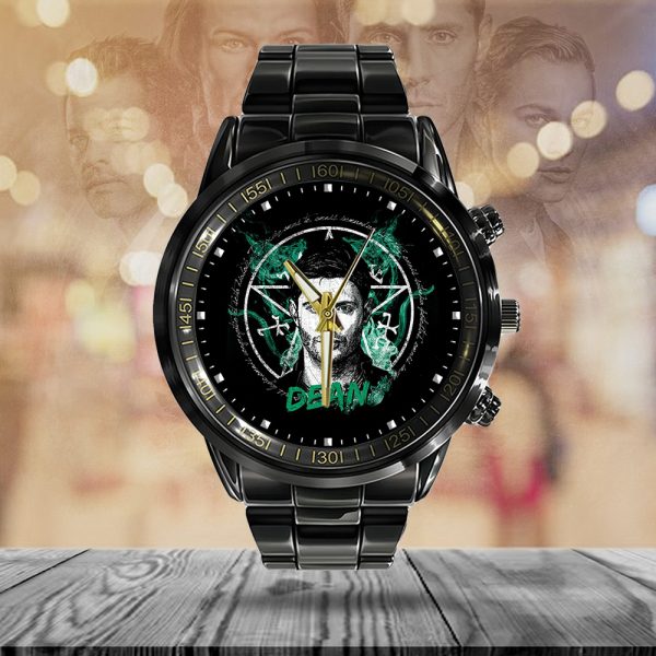 Supernatural Black Stainless Steel Watch - ANHNV 4611.3