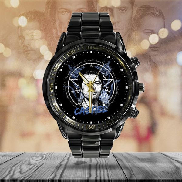 Supernatural Black Stainless Steel Watch - ANHNV 4611.2