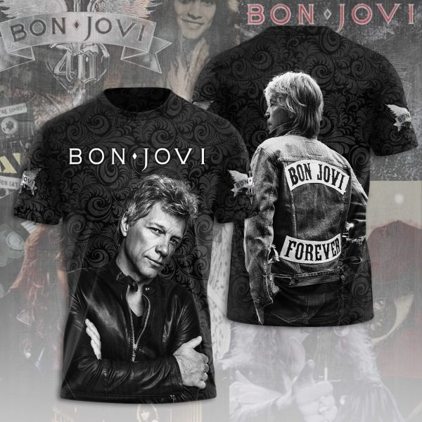 Bon Jovi 3D Apparel - ANHNV 4612