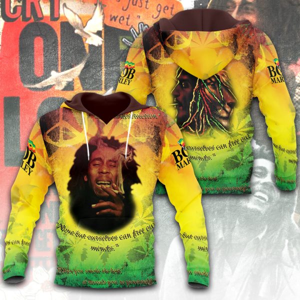 Bob Marley 3D Apparel - ANHNV 4628