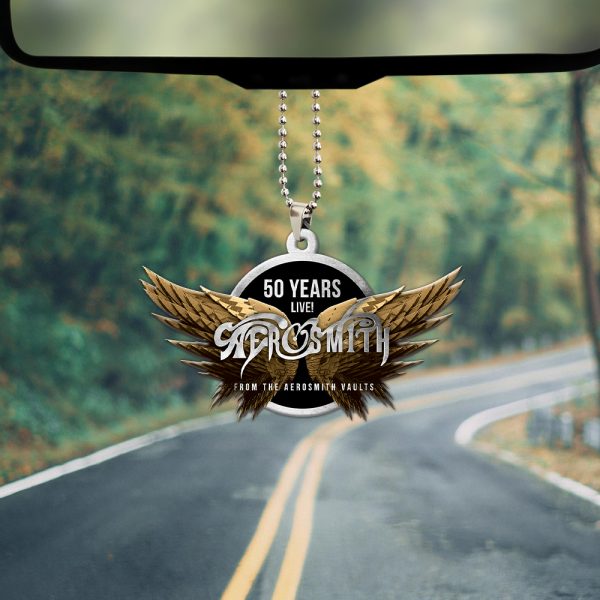 Aerosmith Custom Shape 2-sided Acrylic Car Ornament - TANTN 6295