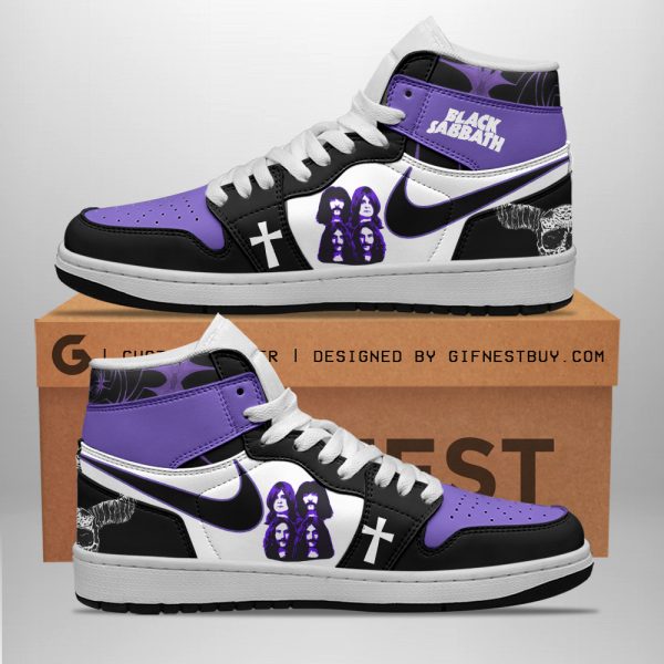 Black Sabbath AJ 1 Sneaker - ANHNV 4370