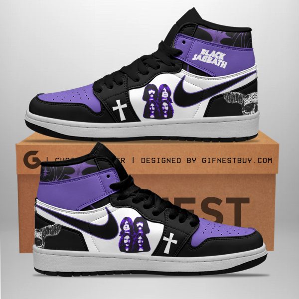 Black Sabbath AJ 1 Sneaker - ANHNV 4370