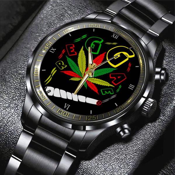 Bob Marley Black Stainless Steel Watch - ANHNV 4371