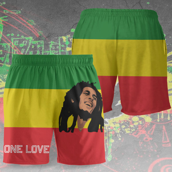 Bob Marley 3D Shorts - ANHNV 4614