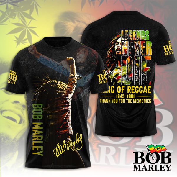 Bob Marley 3D T-Shirt - HOATT 4867