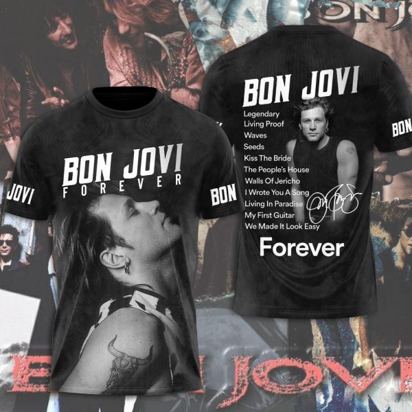 Bon Jovi 3D Apparel - MAITM 6843