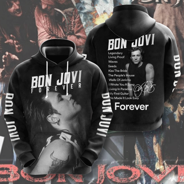 Bon Jovi 3D Apparel - MAITM 6843