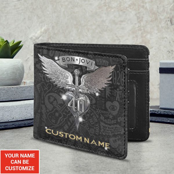 Personalized Bon Jovi 3D Printed Wallet - TANTN 6502