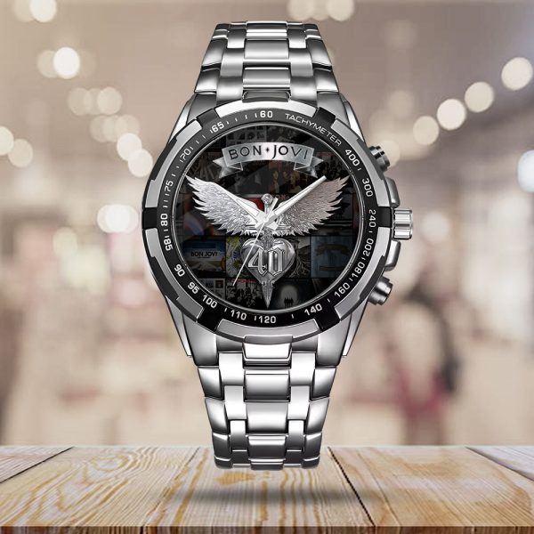 Bon Jovi Alloy Quartz Watch - TANTN 6246