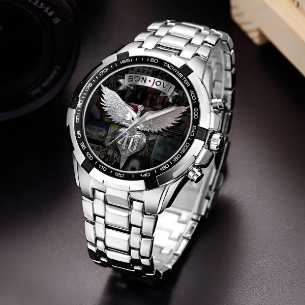 Bon Jovi Alloy Quartz Watch - TANTN 6246