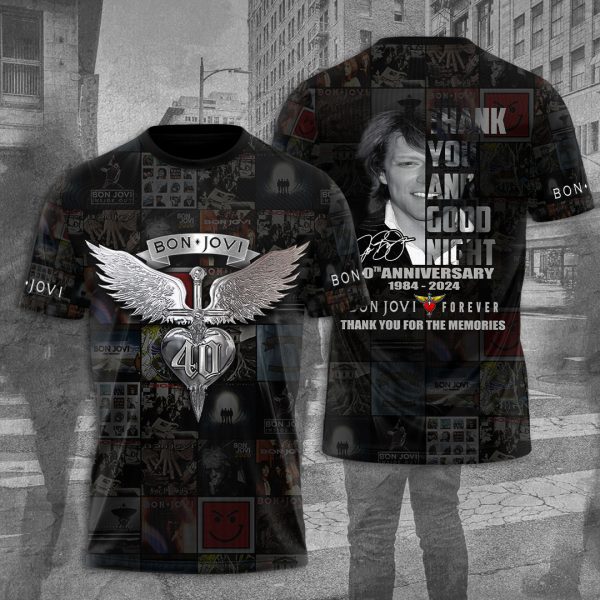 Bon Jovi 3D Apparel - TANTN 6272