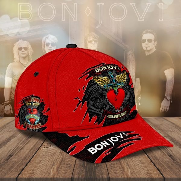 Bon Jovi Classic Cap - HUANNM 4942