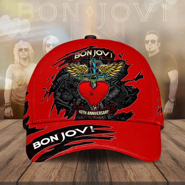 Bon Jovi Classic Cap - HUANNM 4942