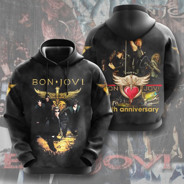 Bon Jovi 3D Apparel - ANHNV 4518