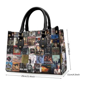 Bon Jovi Leather HandBag - HUANNM 5076.1