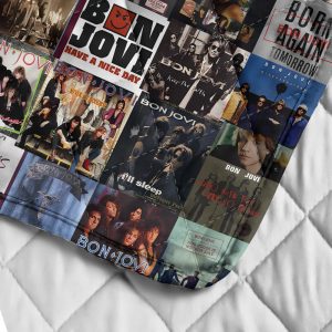 Bon Jovi Quilt Blanket - HUANNM 5076